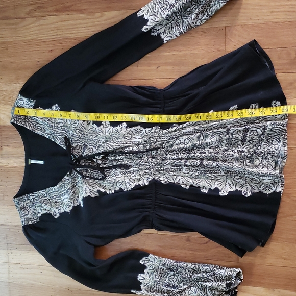 Free People Boho Long Sleeve Top Women's Size Small - Picture 8 of 11